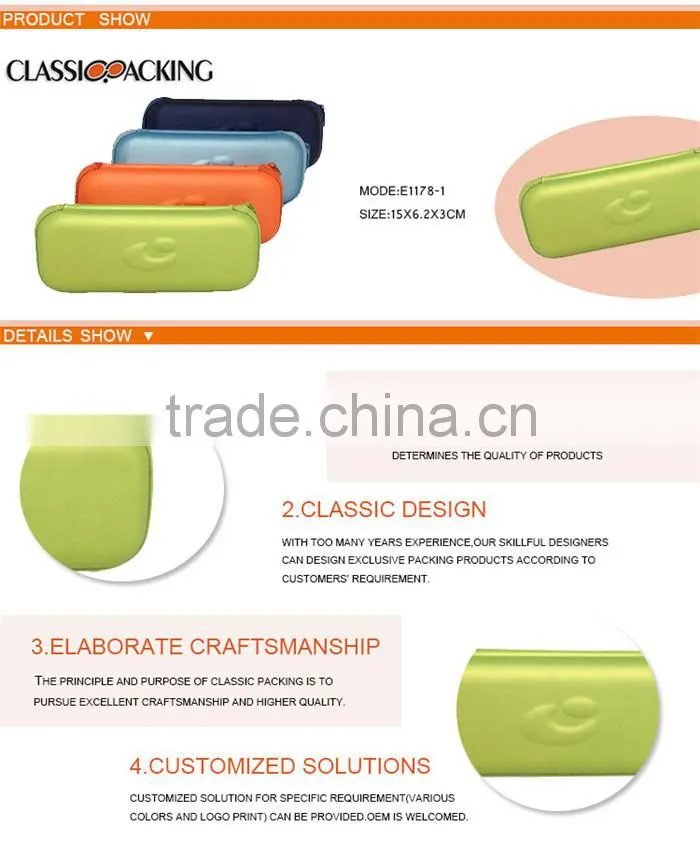 Custom Digital Printed Soft Eva Sunglass Storage Case
