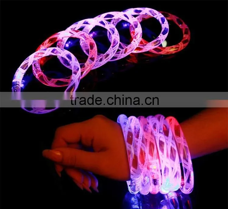 Flash Toy Multi Color Flash Light Led Acrylic Bracelet Led Foam Baton Glow Stick For Wedding Party Concert Props