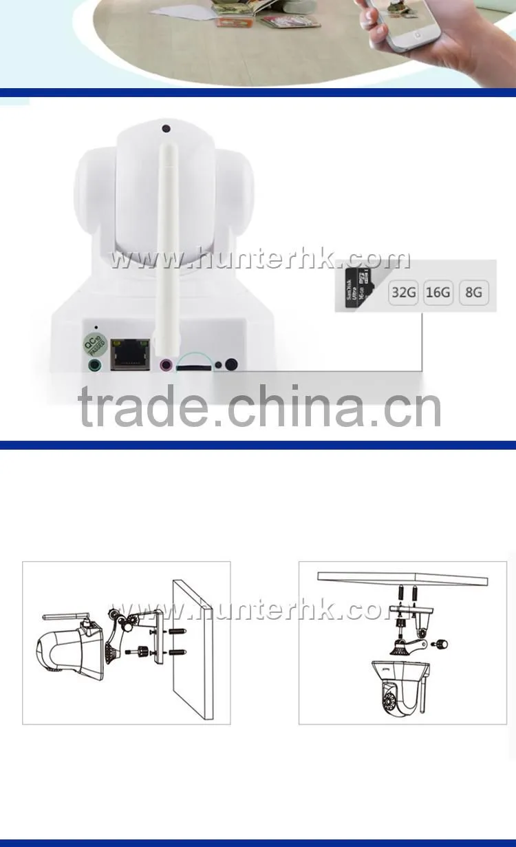 Low Price Wireless Day Night Wifi IP Camera