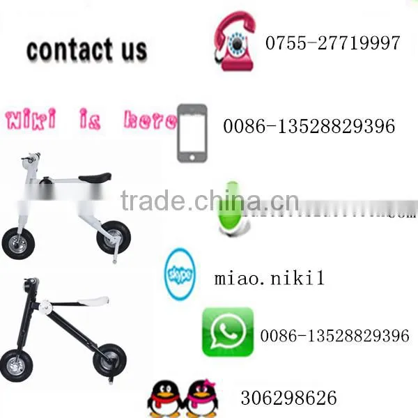 New Design E Scooter, 35-40km Range Per Charge Foldable electric bike with 350W motor power