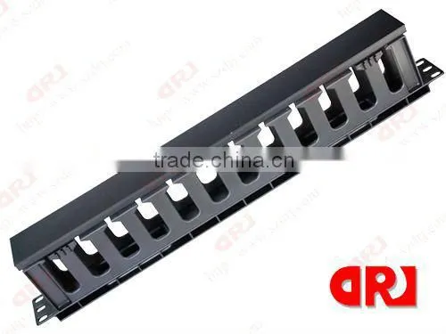 plastic 1U cable manager