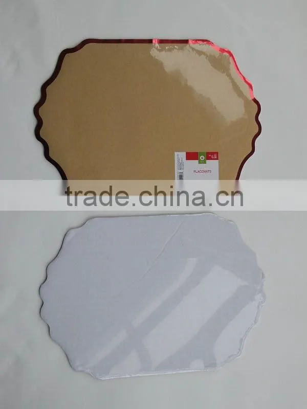 MDF cork cup glass custom paper placemat