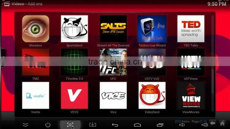 Bluetooth 4.0 Quad Core WiFi Internet M8S Smart OTT Android TV Box