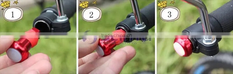 YY603 Model Fit 16 to 23mm Factory Wholesale Bike Handlebar Bicycle Turn Signal Light