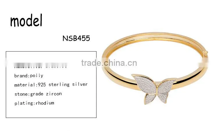2015 Hot Selling Sterling silver charm bracelet 925 silver bracelet