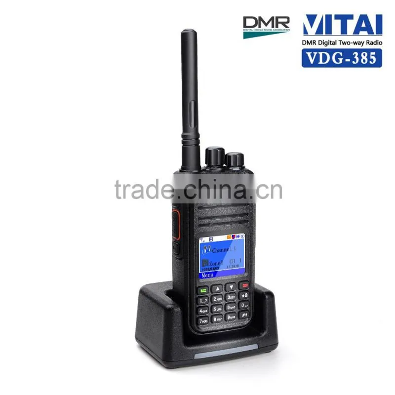 VITAI VDG-385 VHF136-174MHz or UHF400-480MHz 1000CH DMR Radio