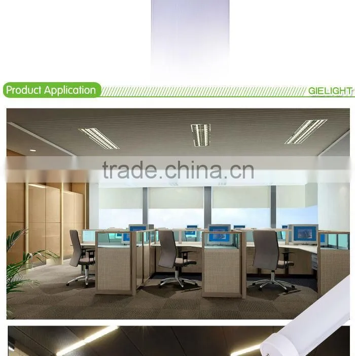 High brightness clear 5000K 4ft t8 led light 18w