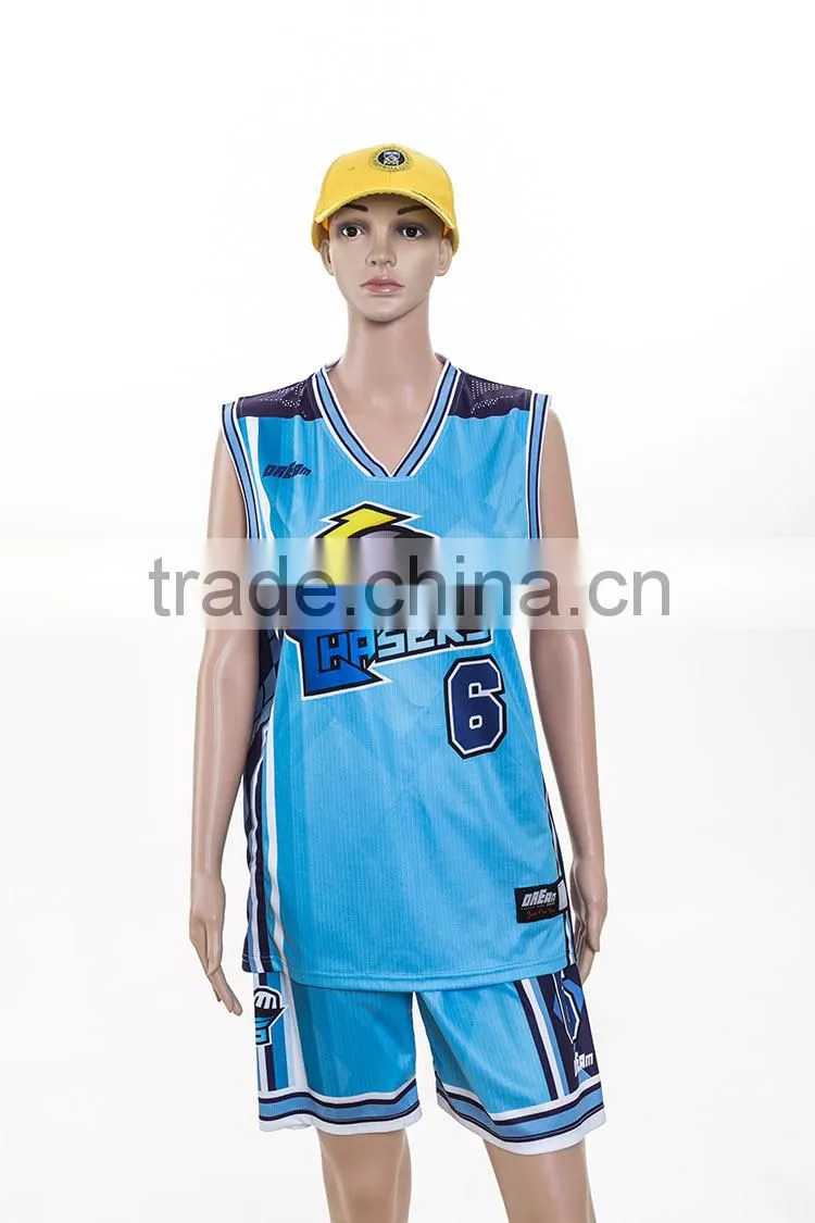 high quality sleeveless new design sublimation baskeball uniforms for women