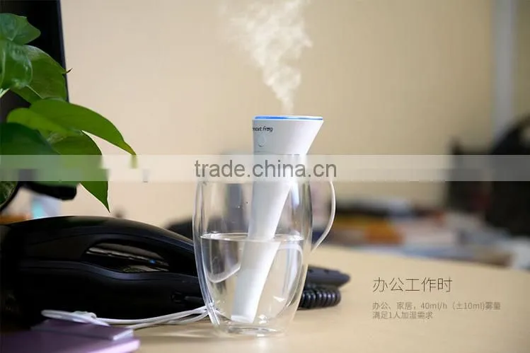 Small Cool Bottle Humidifier Silence Aroma Diffuser Tabletop Air Refresher Aromatherapy Essential Oil Humidifier Air Purifier