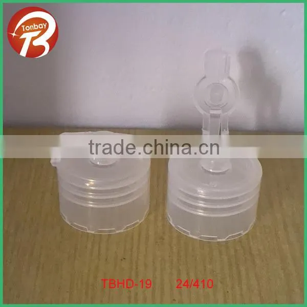 24/410 special design white plastic flip top cap plastic cap TBHD-19