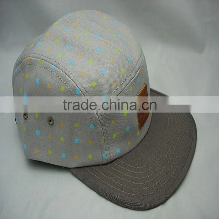 Fashion 100%cotton embroidery sun visor golf hat