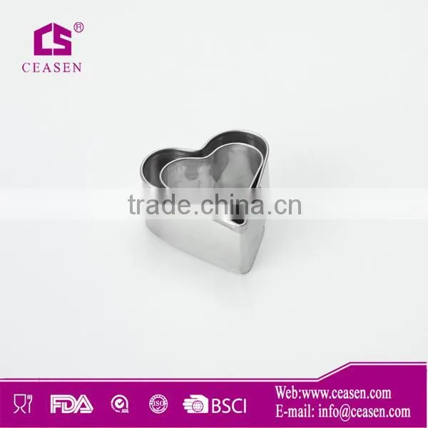 lovely Bear shape metal with nonstick painting cookie cutter/cake mould