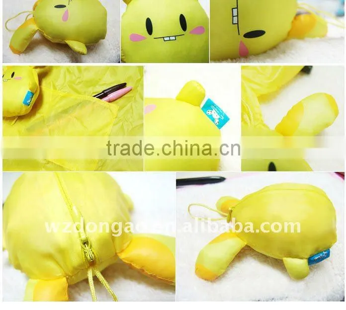 polyester foldable shopping bomb bag