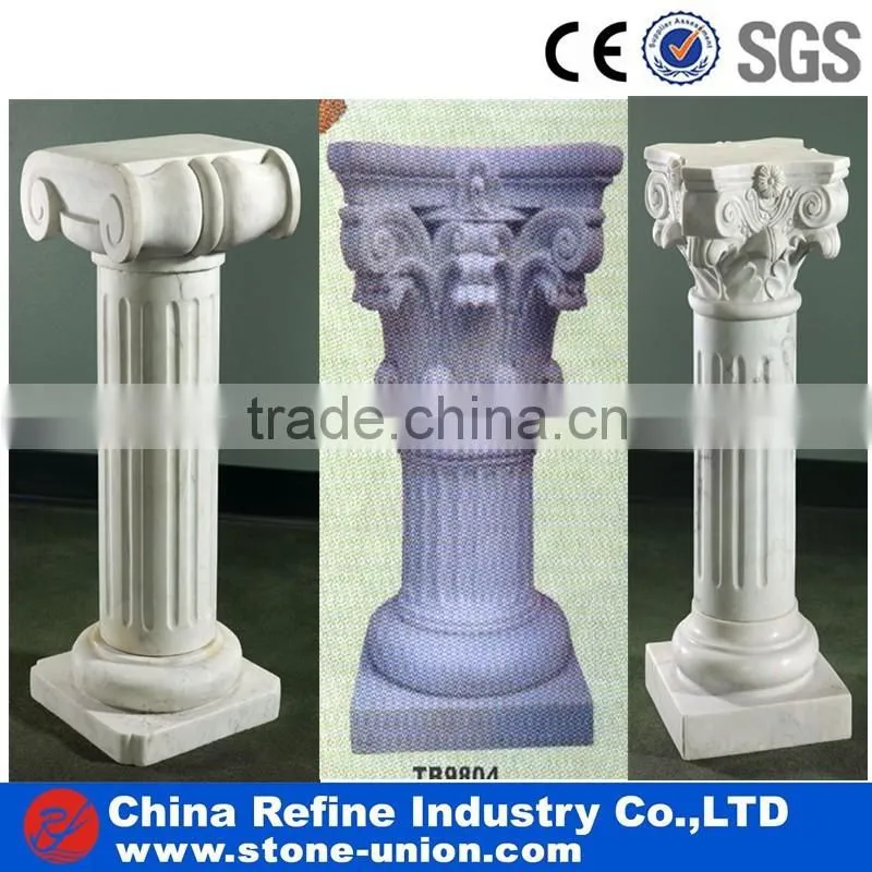 White Rome Carving Column Manufacturer