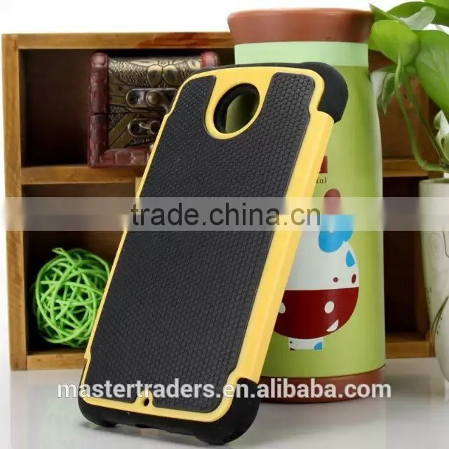 Cheap Hard PC Football Grain 3 in 1 Back Cover Case For HTC NEXUS 6 MT-3062