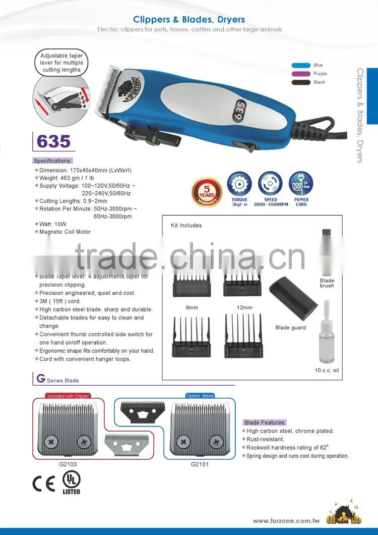 Electric Pet Dog Hair Clipper