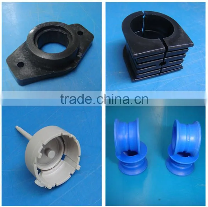 Chinese plastic mould products factory custom plastic peek injection moulding machine spare parts as drawing