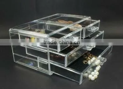 Acrylic accessories combination storage box