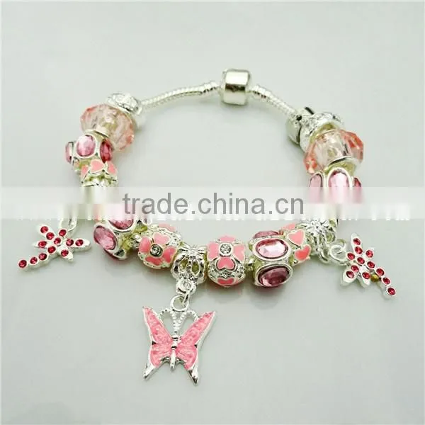 charm power silicone bracelet for cancer