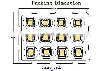 Outdoor COB module 100w led street light replacement bulbs