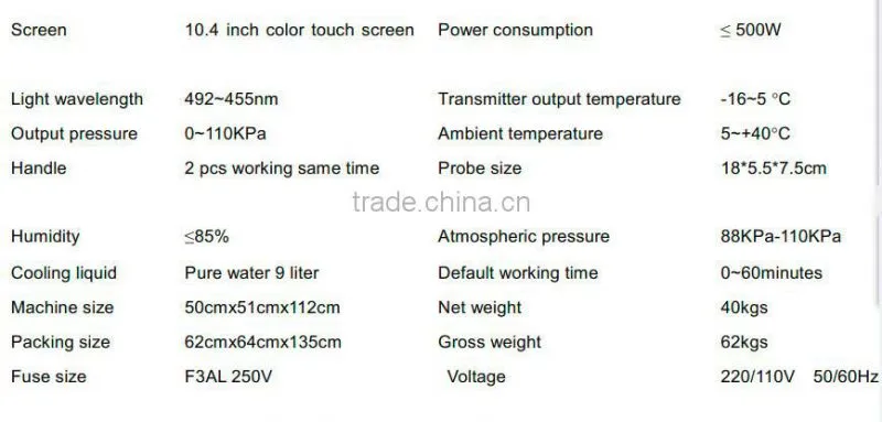 2016 Best Selling Machine Anti Fat Criolipolisis machine