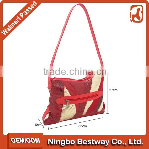 2014 genuine cow leather handbag lady hand bag designers brand popular