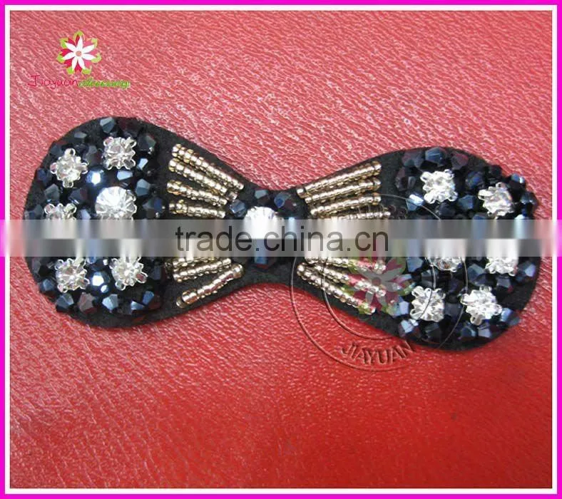 beaded and crystal applique