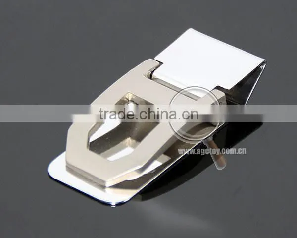 Engrave Hollow Zinc Alloy Pocket Slim Cash Clip Personalized Folding Stainless Steel Metal Money Clip Gift