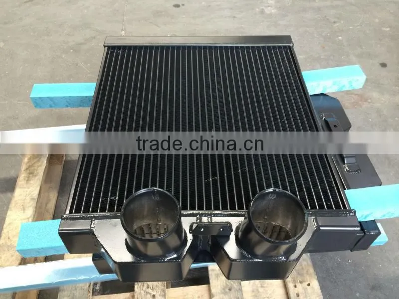 customized aluminum tube and fin heat exchanger