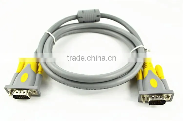 10m Male to Male Magnetic loop VGA Cable for Computer