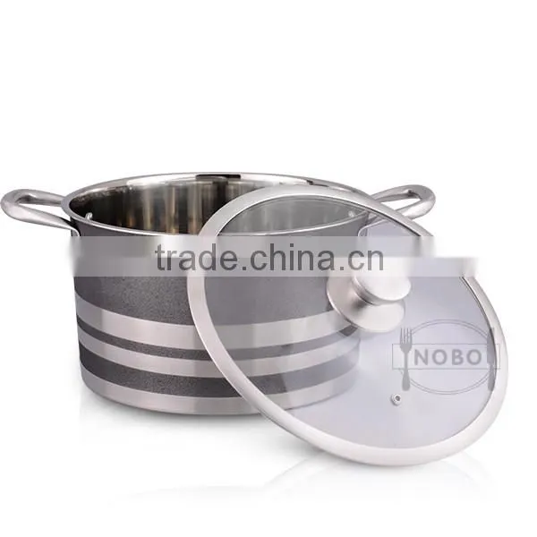 steel handle cookware sets for cooking Food