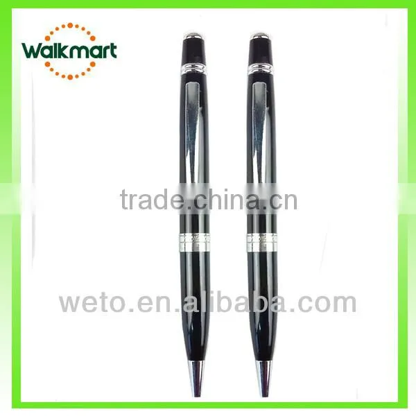 hot sale promotion black metal pen