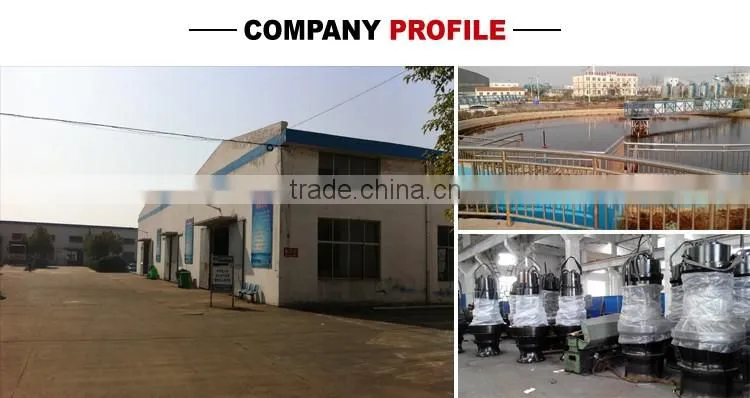High pressure submersible water propeller pump pumping machine