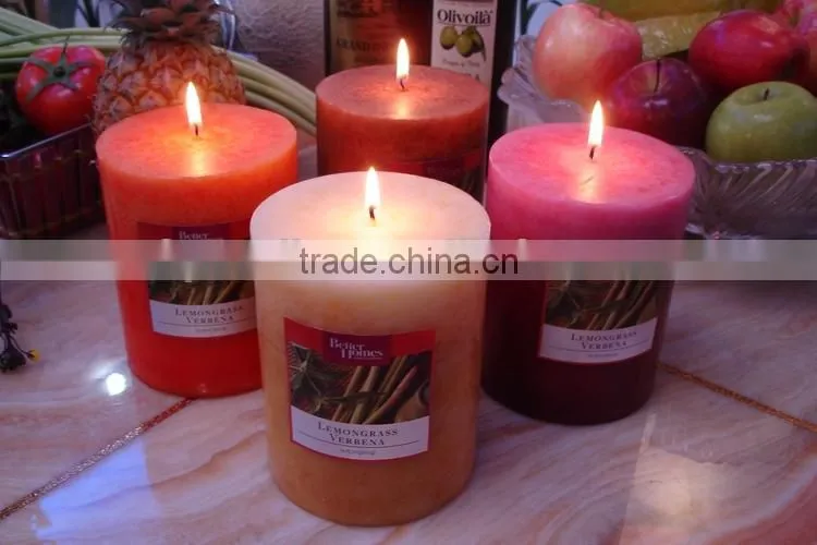 snowflake candle
