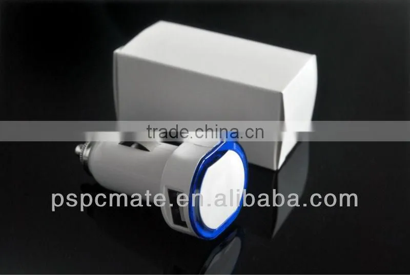 dual usb car charger 5V 2.1A