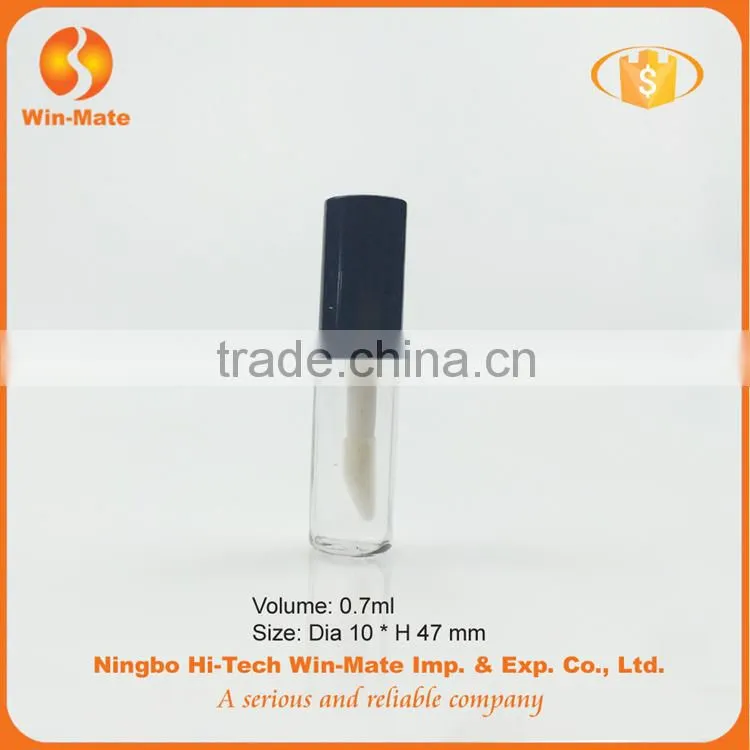 wholesale round empty flat 47*10mm Mini Lip Gloss Bottle