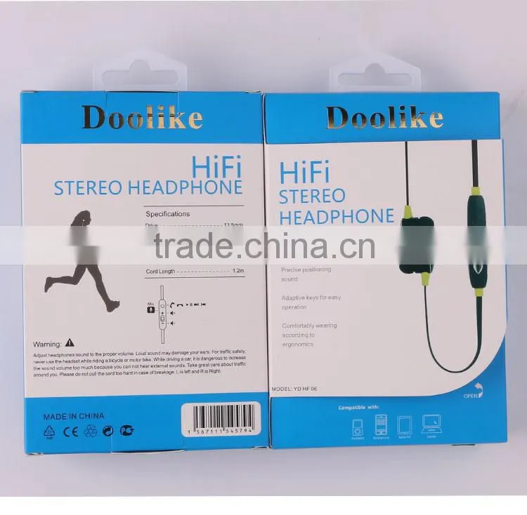 Hot Sale Good Quality Doolike Wireless Bluetooth Double Ears Headset
