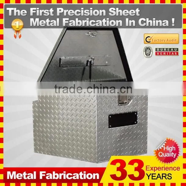 2015 Kindle Plate Aluminum Truck Mental Tool Box with Wheels