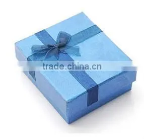 blue gift packaging carton box