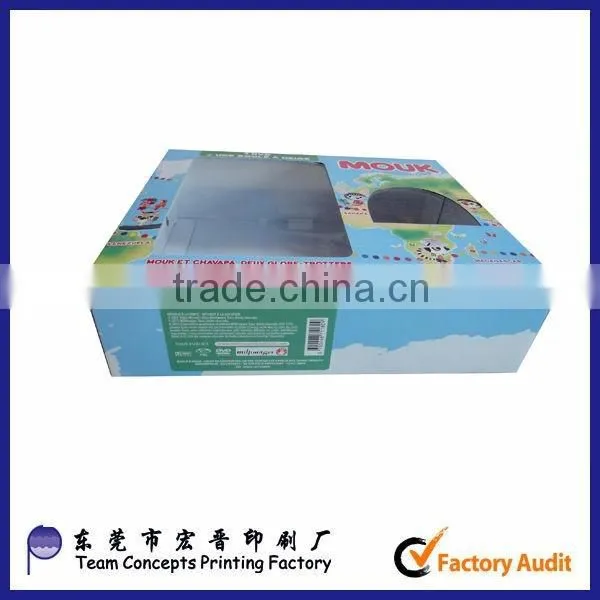 customized paper corrugated window packaging box