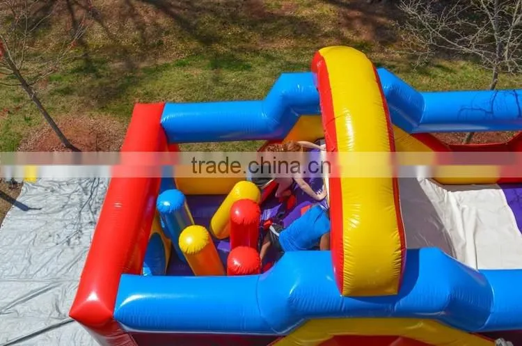 33ft monster adult inflatable obstacle course for sale
