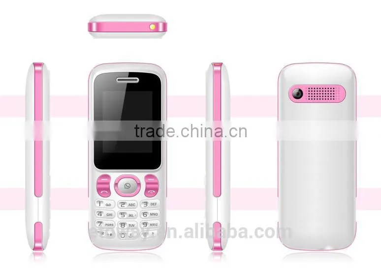 0.3 MP camera feature phone 5 Pin USB 1.8 inch low end cellphone