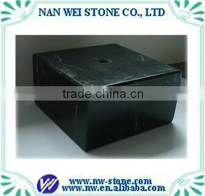 Square marble stone bases