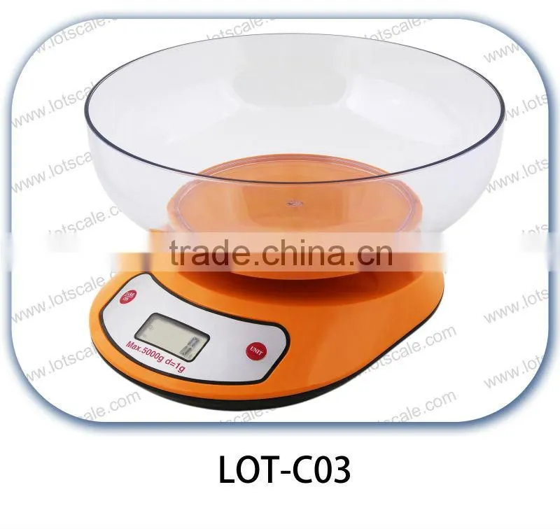 Food Scale (LOT-C03-red)