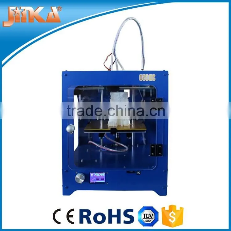 2016 the newest black metal 3d printer machine