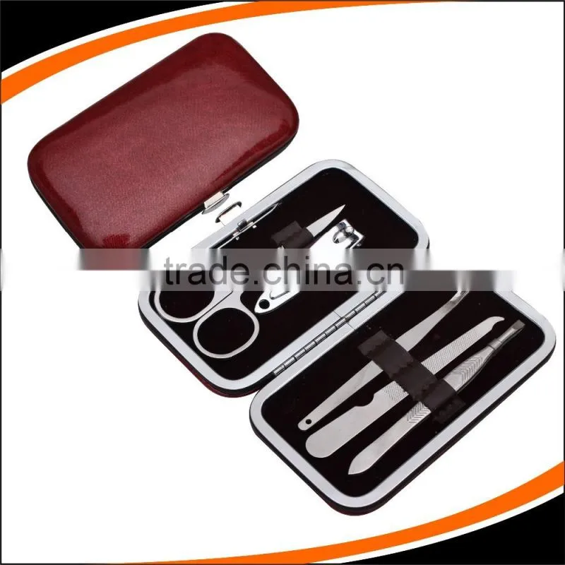 make up sets 6pcs in 1 Animal skinning Printed Sets Manicure&Grooming Sets