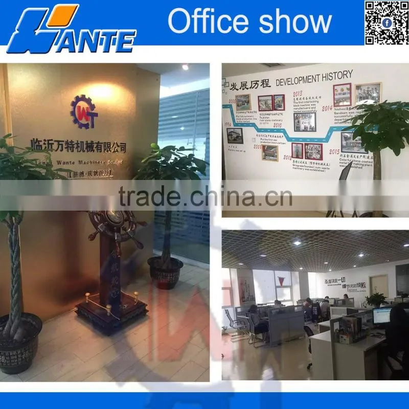 WT2-20M Diesel engine soil interlocking pressing bricks machine