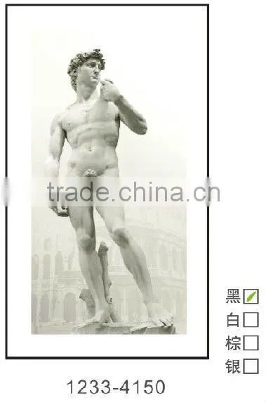 2013 newest 3D lenticular framed picture with PS material