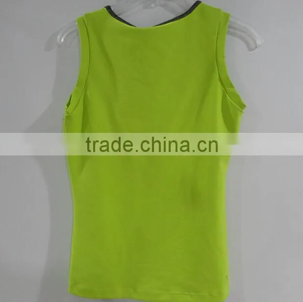 2015 Santic Hot Selling Fitness Wear ladies crop top fitness crop tops
