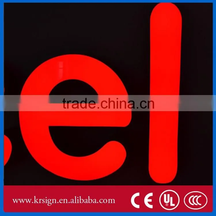 illuminated led letter sign,front light signilluminated led letter sign,front light sign